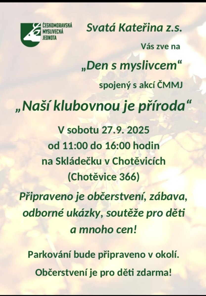 „Naší klubovnou je příroda“