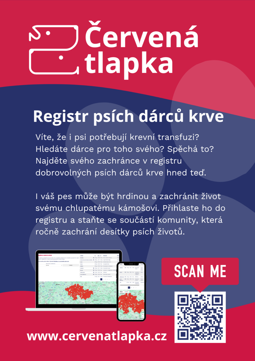Štěkni to dál. Registr dárců psí krve
