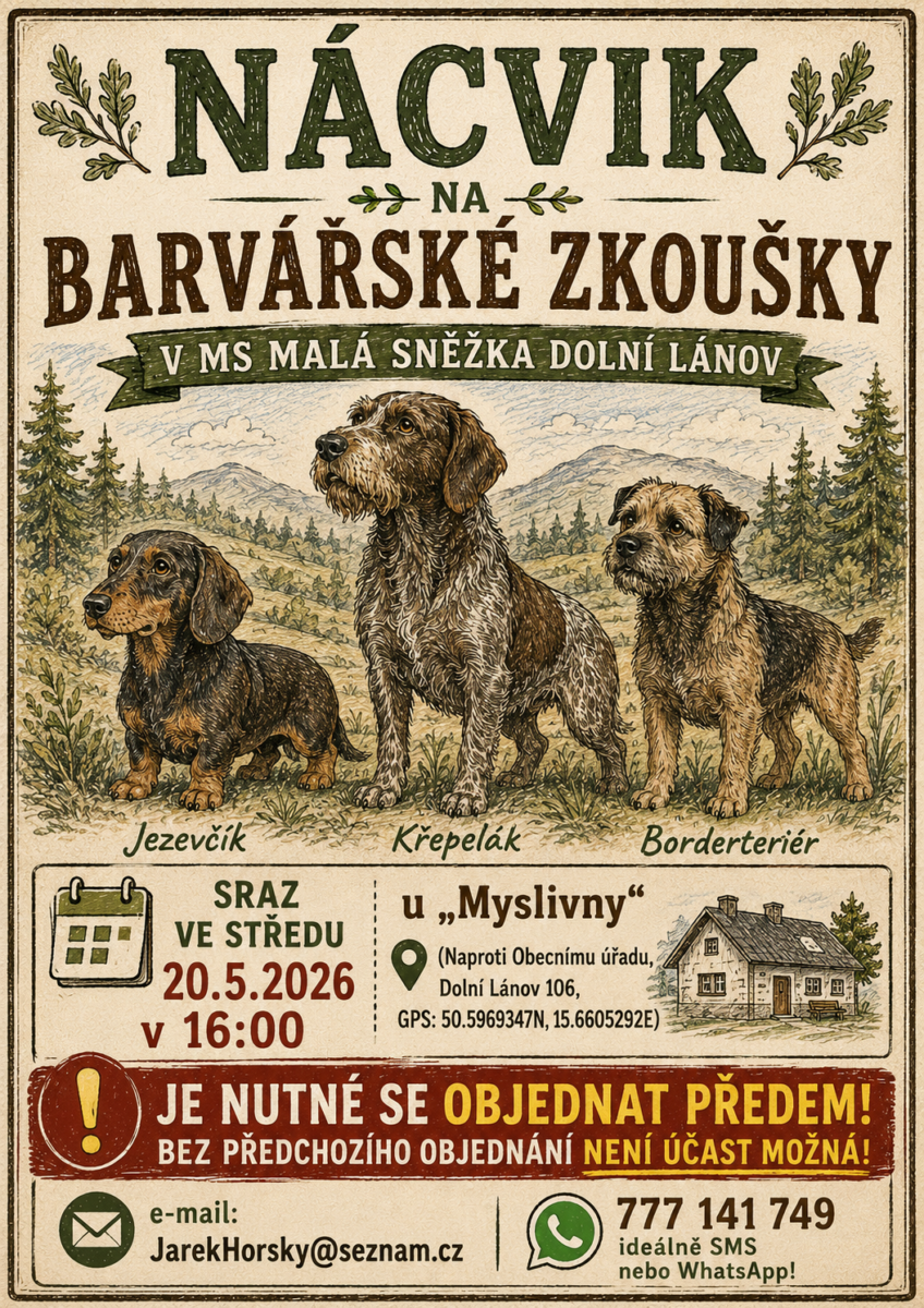 20.5.2026 Nácvik na zkoušky